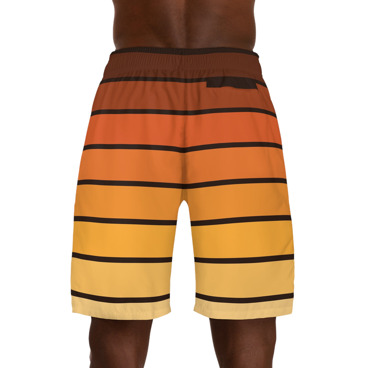 Men's Golden Hour Horizon Performance Jogger Athletic Shorts with Pockets