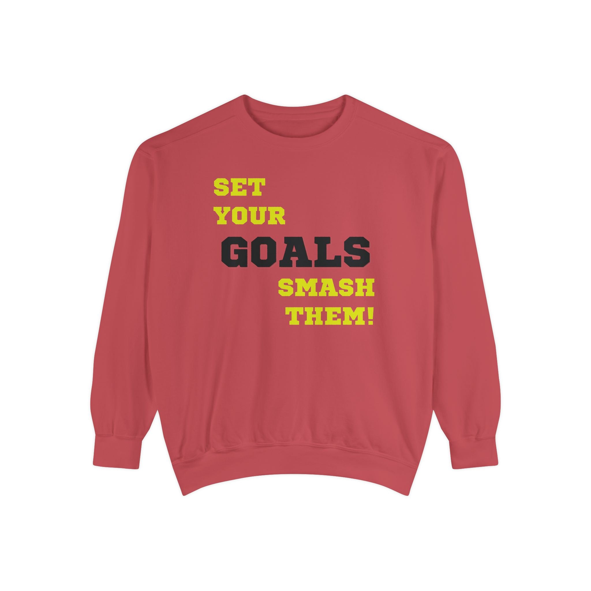 Set Goals | Motivational Crewneck Sweatshirt