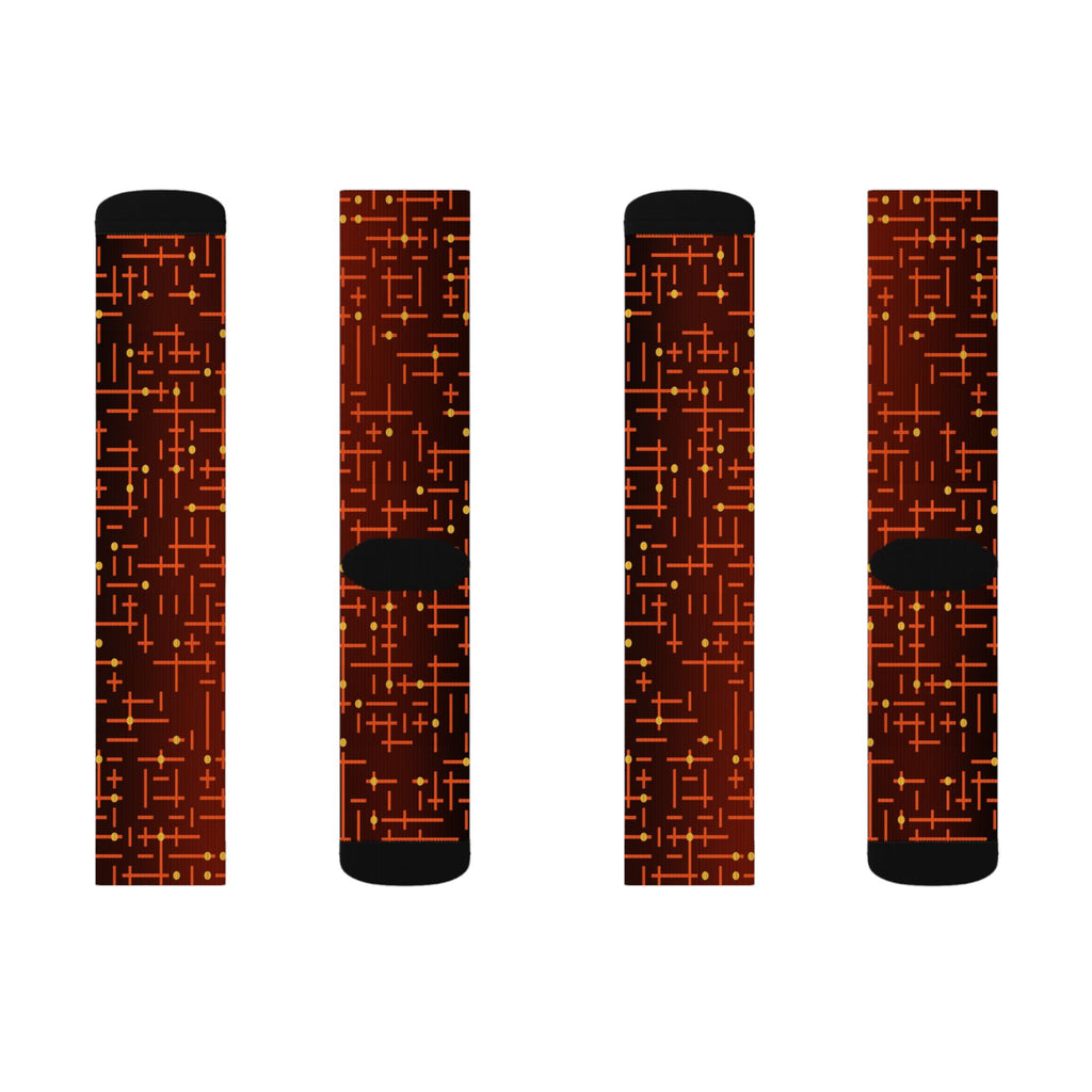 Ember Circuit Athletic Crew Socks