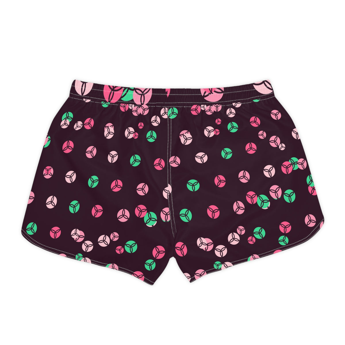 Volleyball Flamingo Fizz Icon Storm Women's Athletic Shorts with Pockets