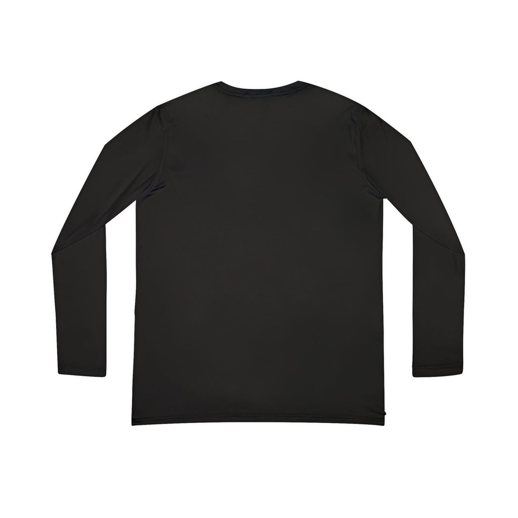 Jet Black Essential Women's Long Sleeve V-Neck Athletic Top