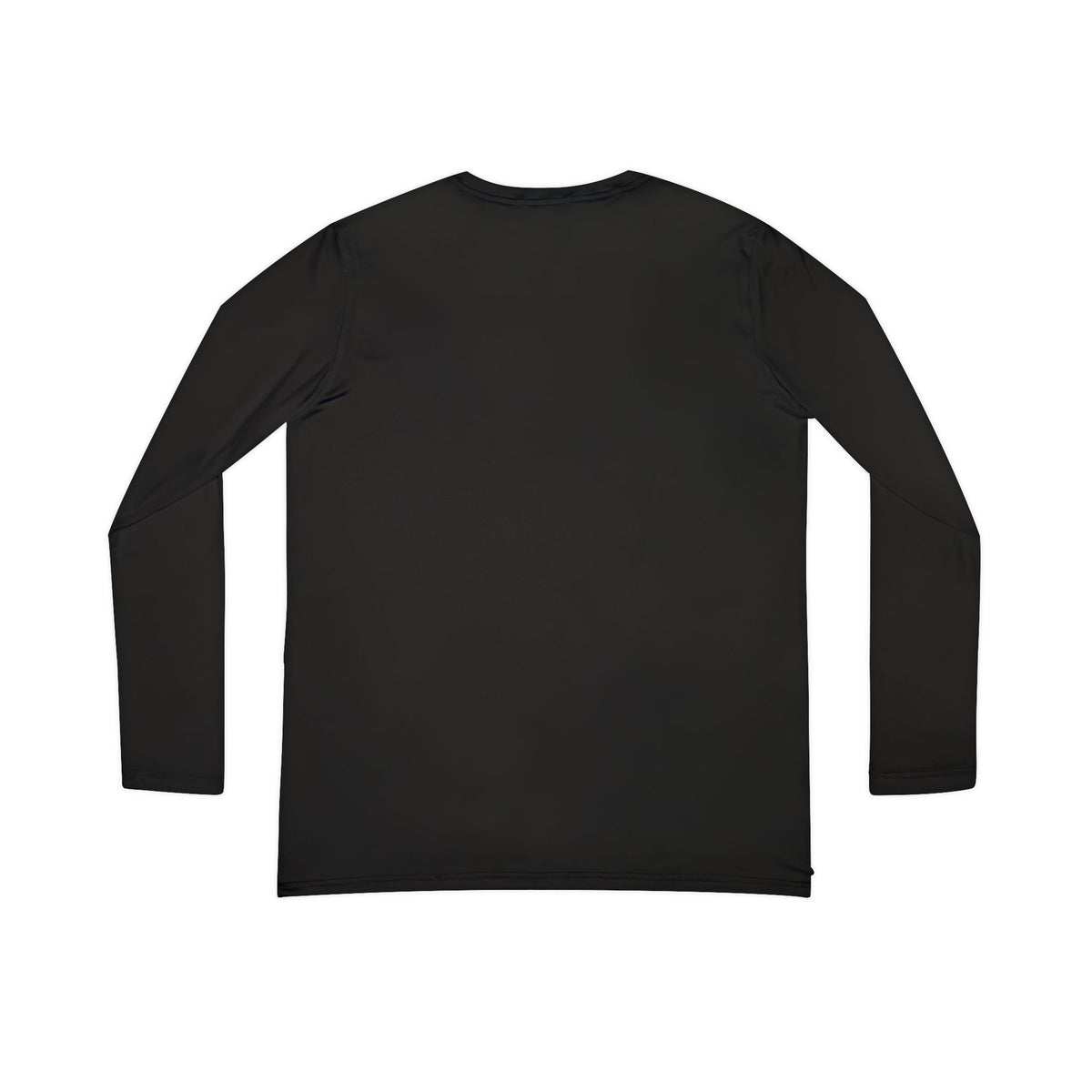 Jet Black Essential Women's Long Sleeve V-Neck Athletic Top