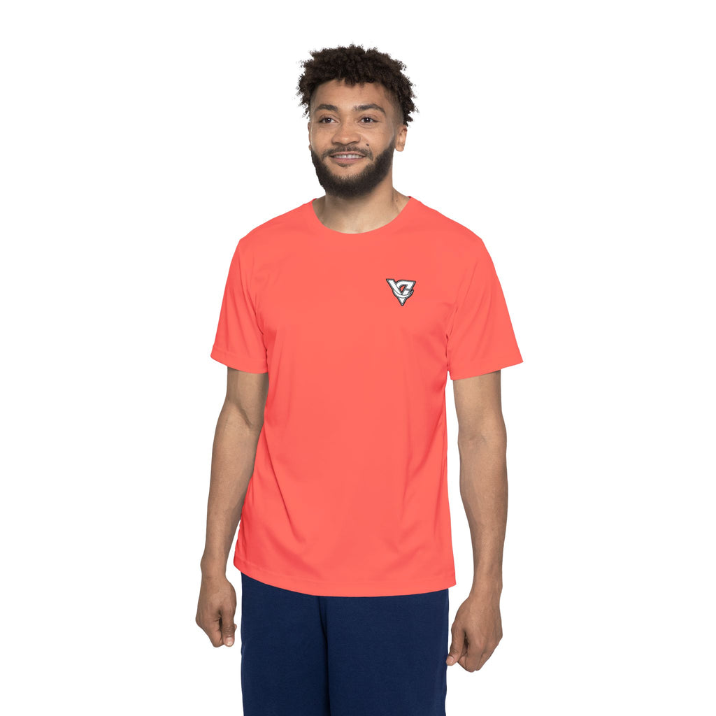 Vantacore Solid Coral Men's Sports Jersey