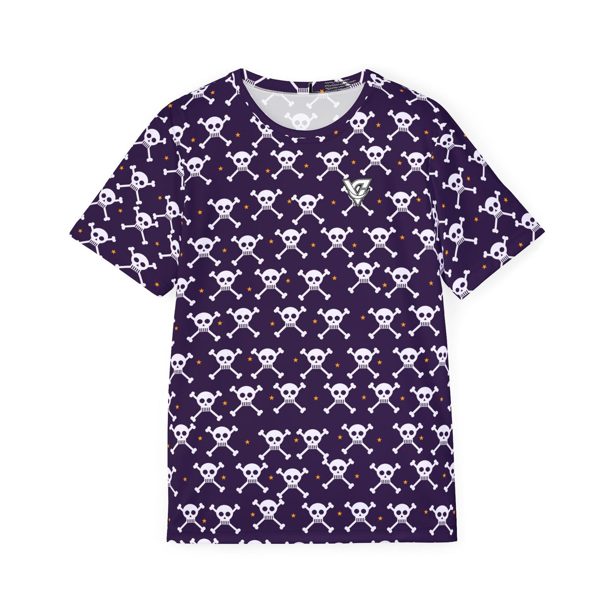 Halloween Hocus Pocus Skull & Crossbones Multipurpose Athletic Shirt