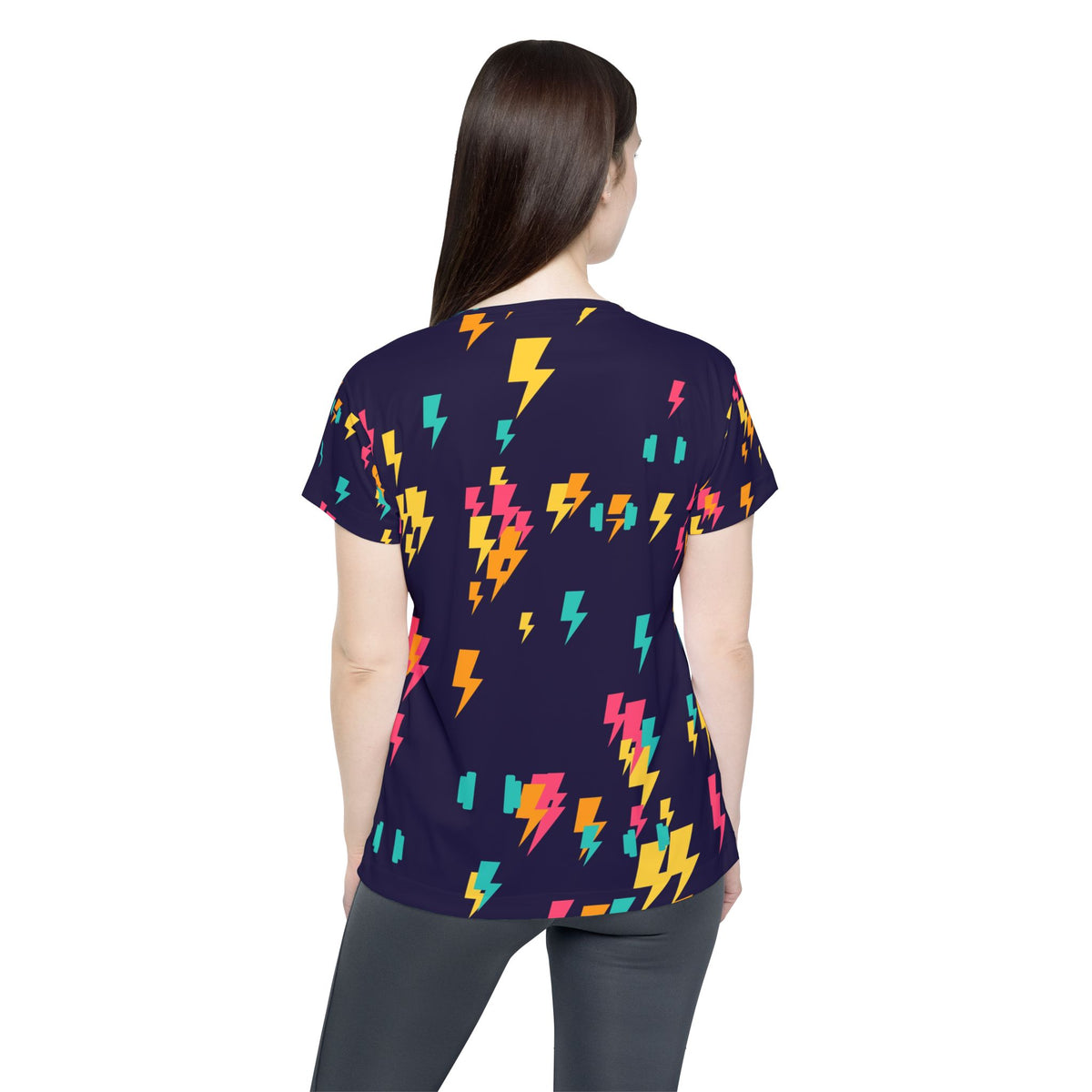 Training & Gym Electric Mango Bolt Strike Women's Sports Jersey