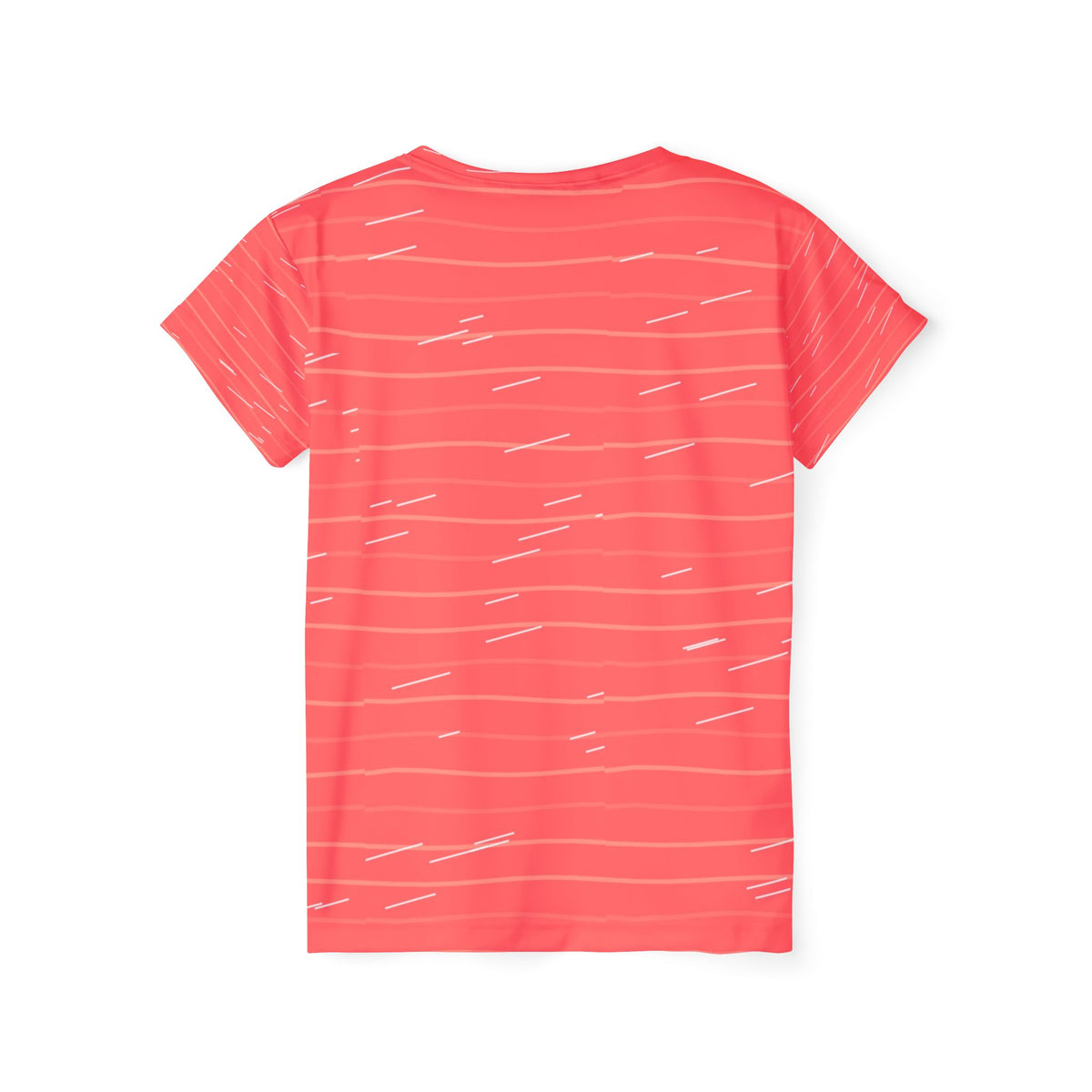 Running Hot Coral Pace Lanes Women's Sports Jersey