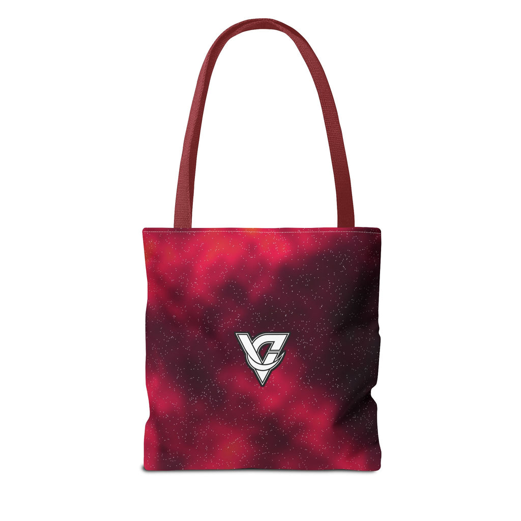 Infrared Galaxy Tote Bag — All-Over Print Gym & Everyday Tote