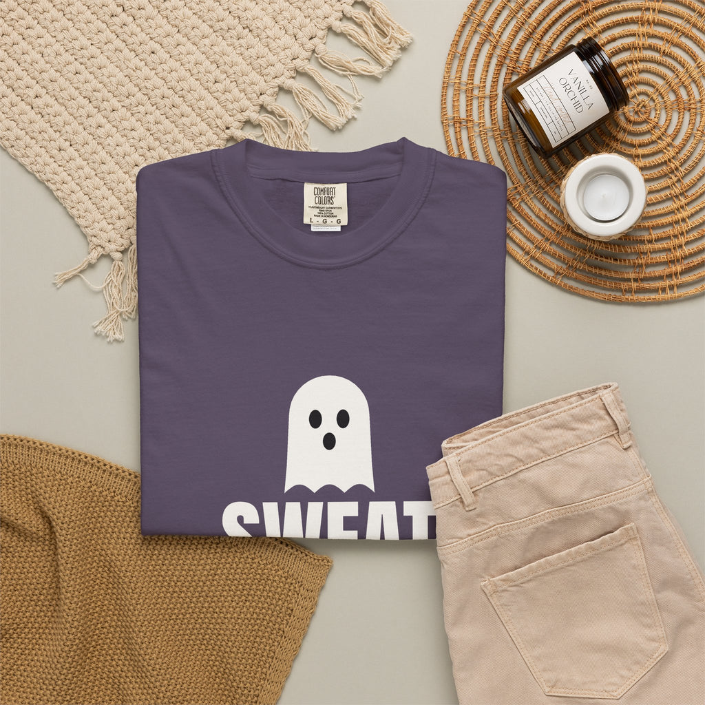 Sweat & Spells | Women's Halloween Garment-Dyed Graphic Tee