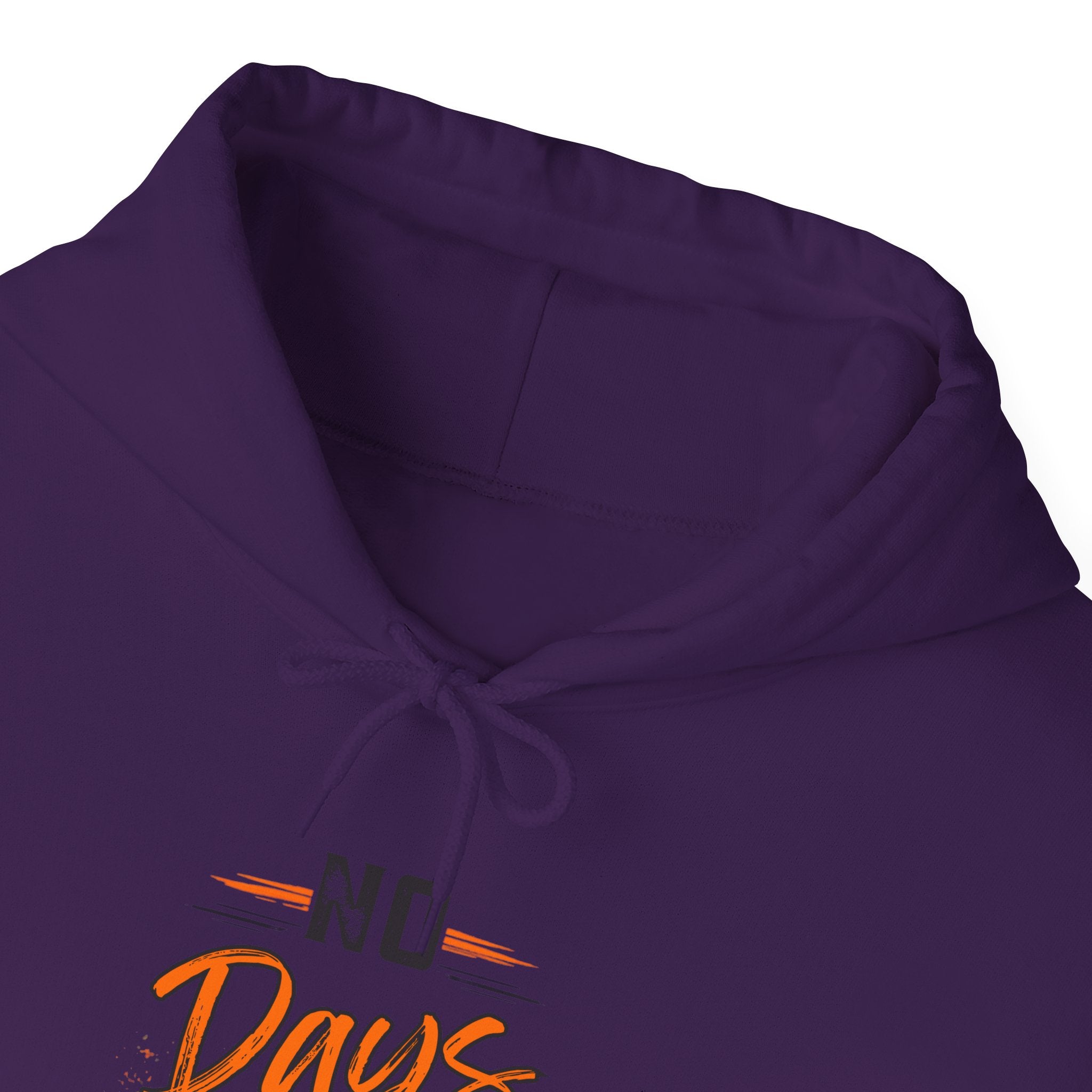 No Days Off | Heavy Hooded Sweatshirt