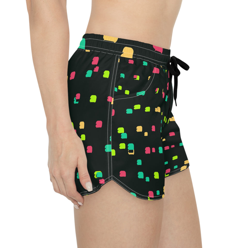 Combat Sports Emerald Zest Icon Storm Women's Athletic Shorts with Pockets