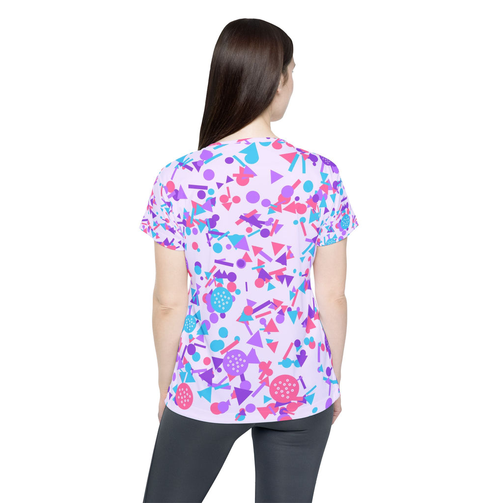 Golf Lilac Wave Confetti Pop Women's Sports Jersey