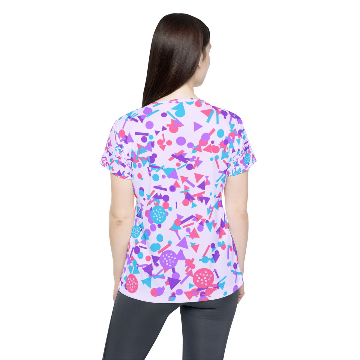 Golf Lilac Wave Confetti Pop Women's Sports Jersey