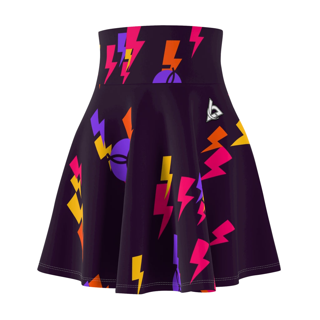 Volleyball Berry Blast Bolt Strike Women's Athletic Skater Skirt