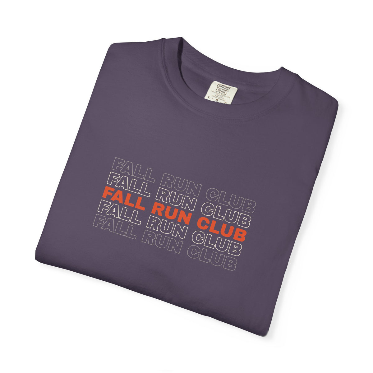 Fall Run Club | Women's Garment-Dyed Graphic Tee