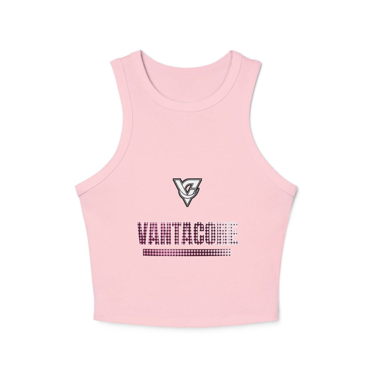 Rose Halftone Women's Racerback Tank