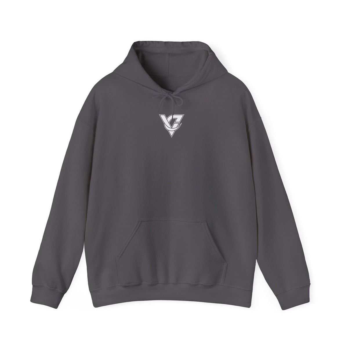 VANTACORE Vintage Logo Hoodie — Distressed Arch Back Pullover