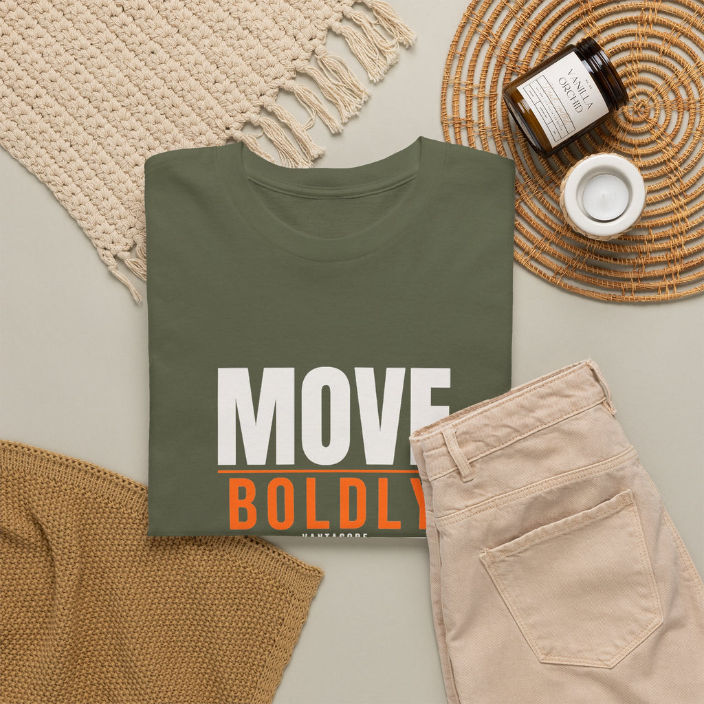 Move Boldly | Men's Graphic Gym T-Shirt