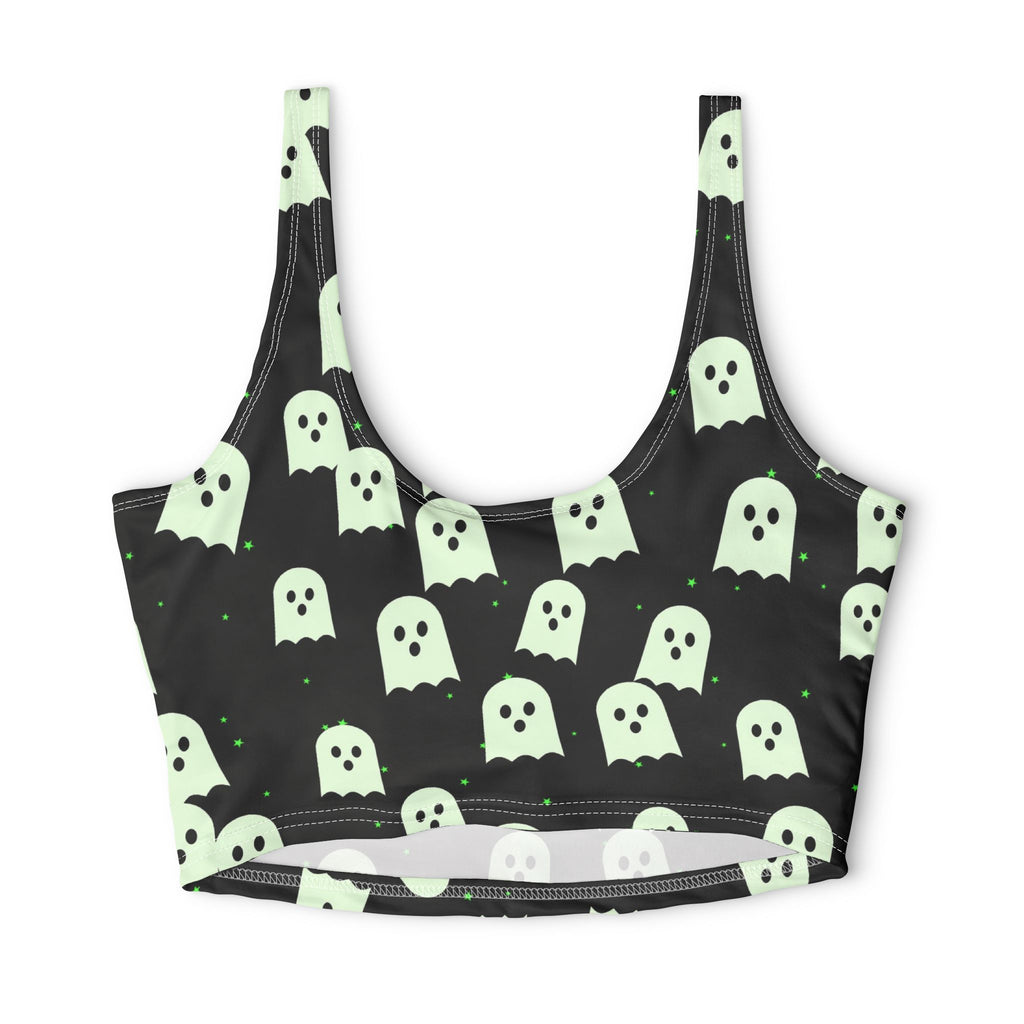 Halloween Toxic Slime Ghost Parade Sports Bra