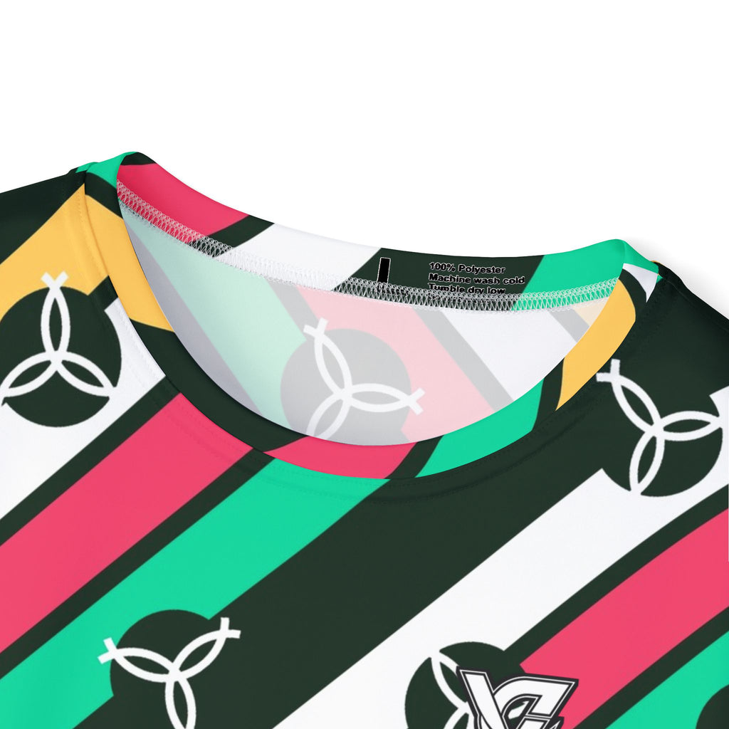 Volleyball Watermelon Stripe Surge Men's Sports Jersey