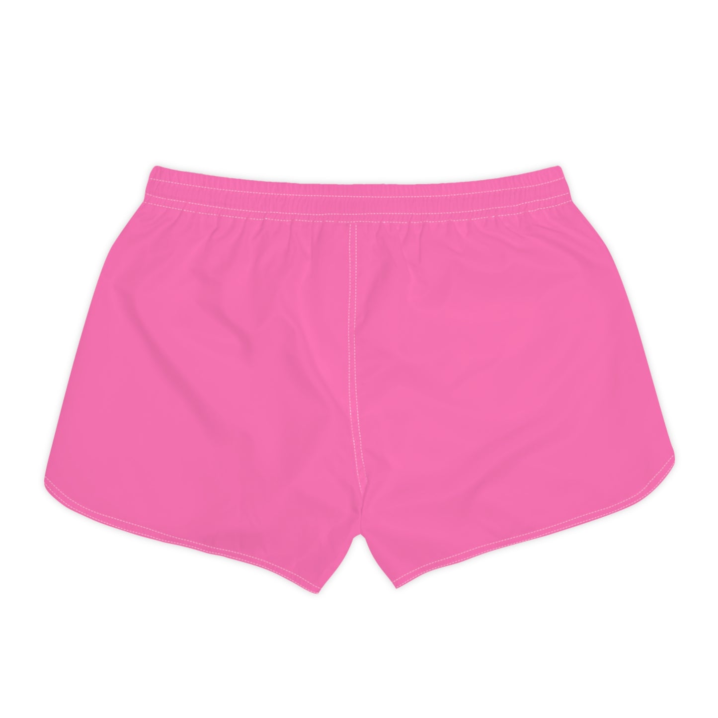 Pink Women's Biker Shorts — High-Waist Activewear Cycling & Workout Shorts with Pockets