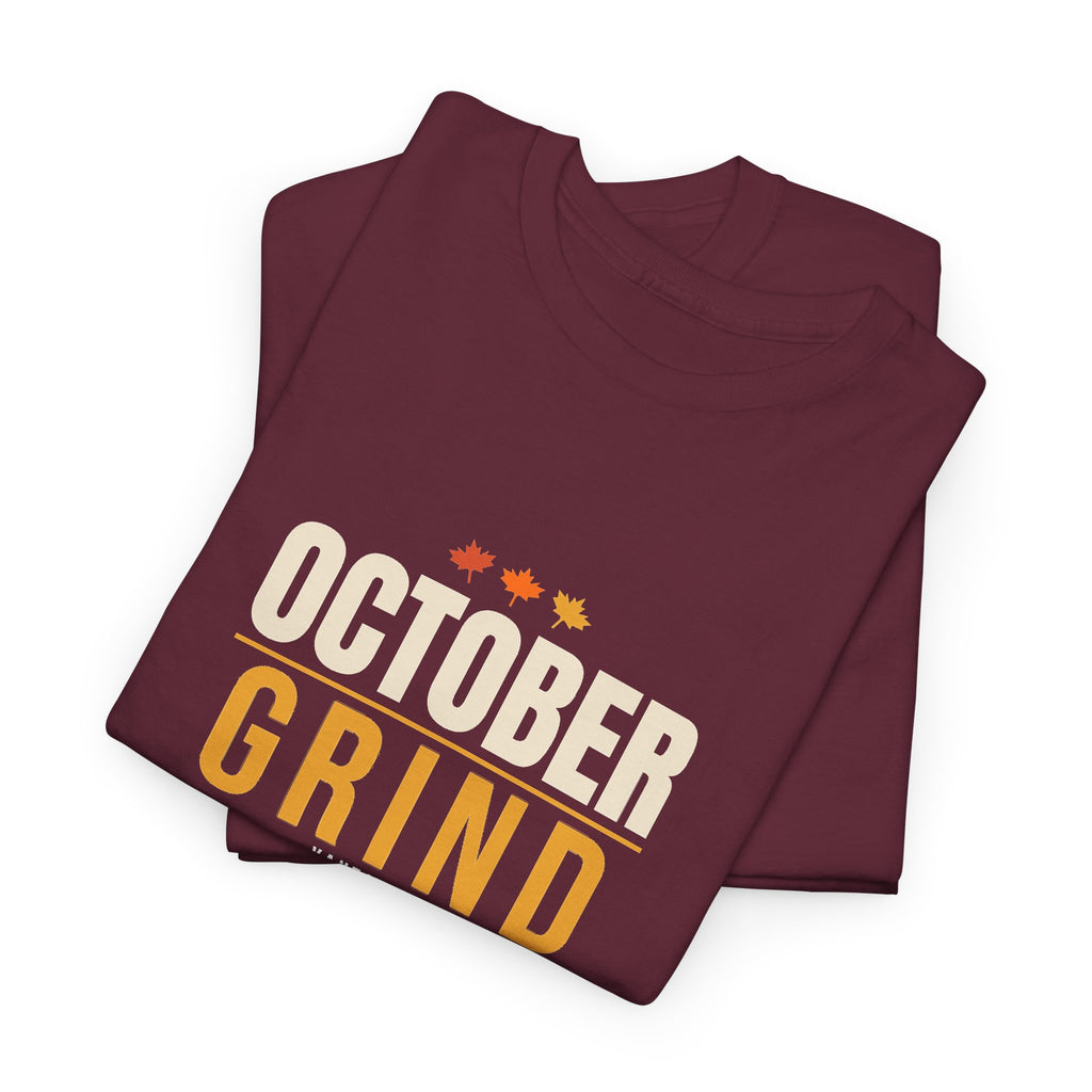 October Grind | Men's Graphic Gym T-Shirt