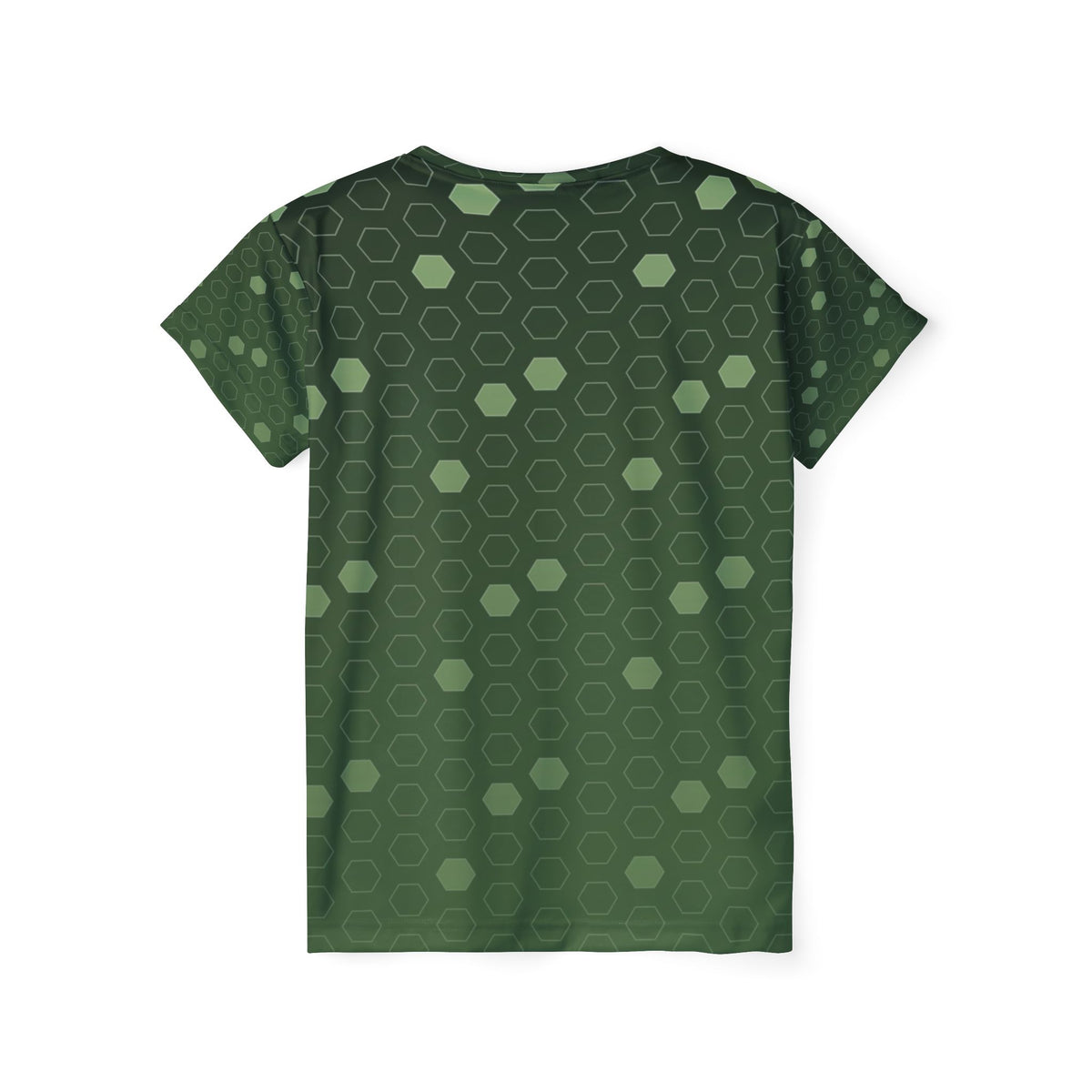 Soccer Forest Camo Hex Pitch Women's Sports Jersey