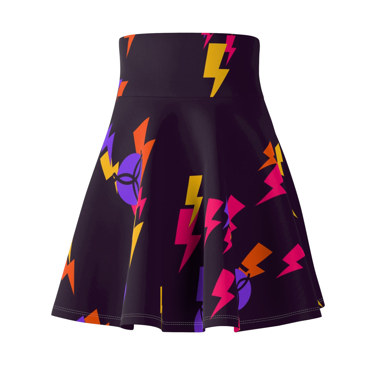 Volleyball Berry Blast Bolt Strike Women's Athletic Skater Skirt