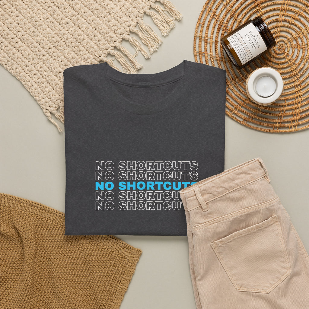 No Shortcuts | Men's Graphic Gym T-Shirt