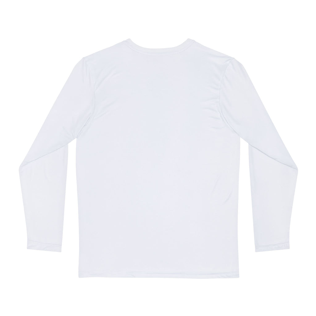 Arctic White Essential Men's Long Sleeve Athletic Shirt