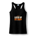 Layer Up Lift Heavy | Women's Performance Racerback Tank