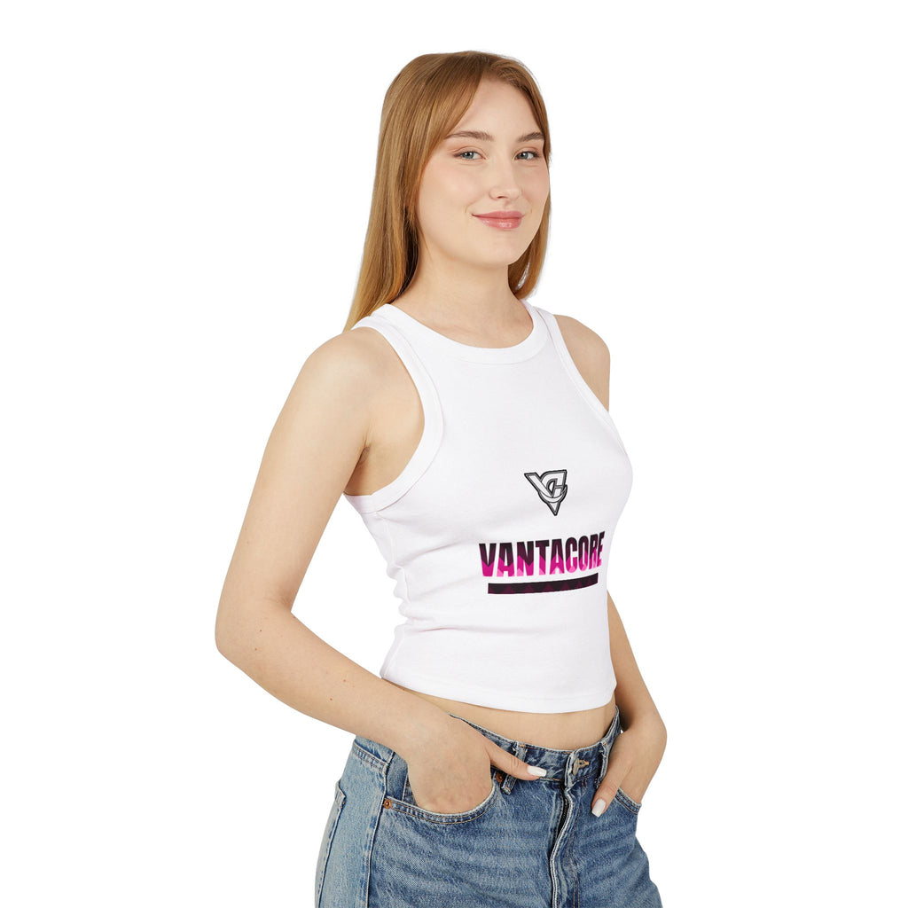 Berry Zigzag Women's Racerback Tank