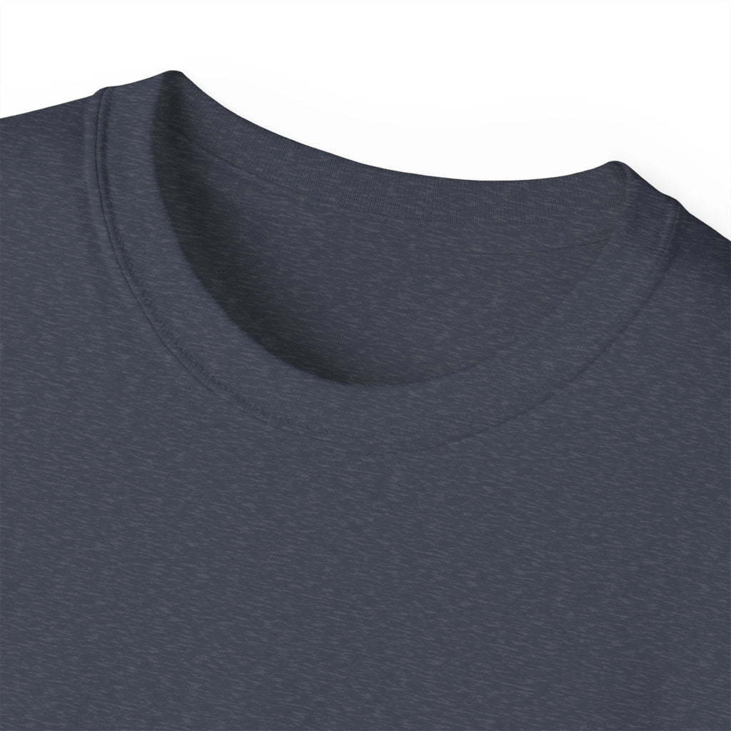 Squat Heavy Tee — Bold Orange Gym Shirt for Weightlifters & CrossFit