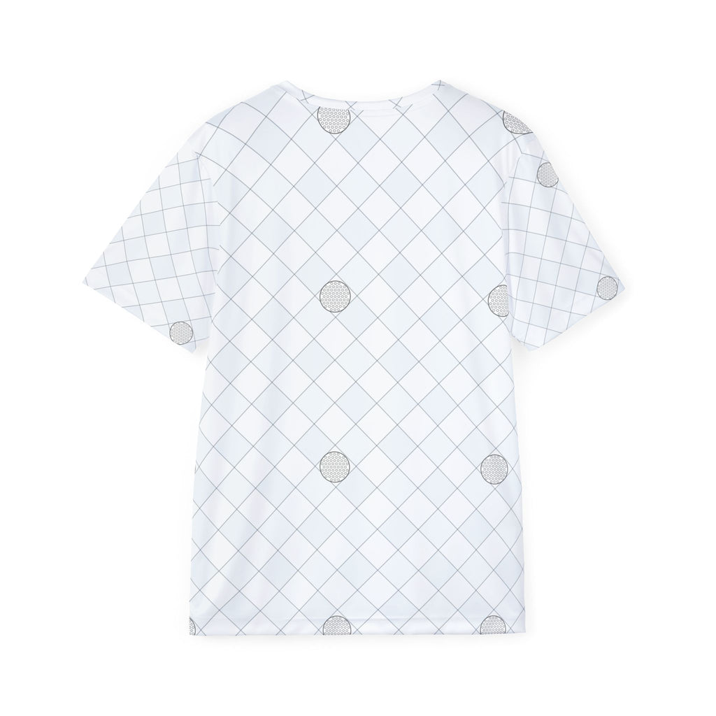 Golf Arctic White Dimple Links Men's Sports Jersey
