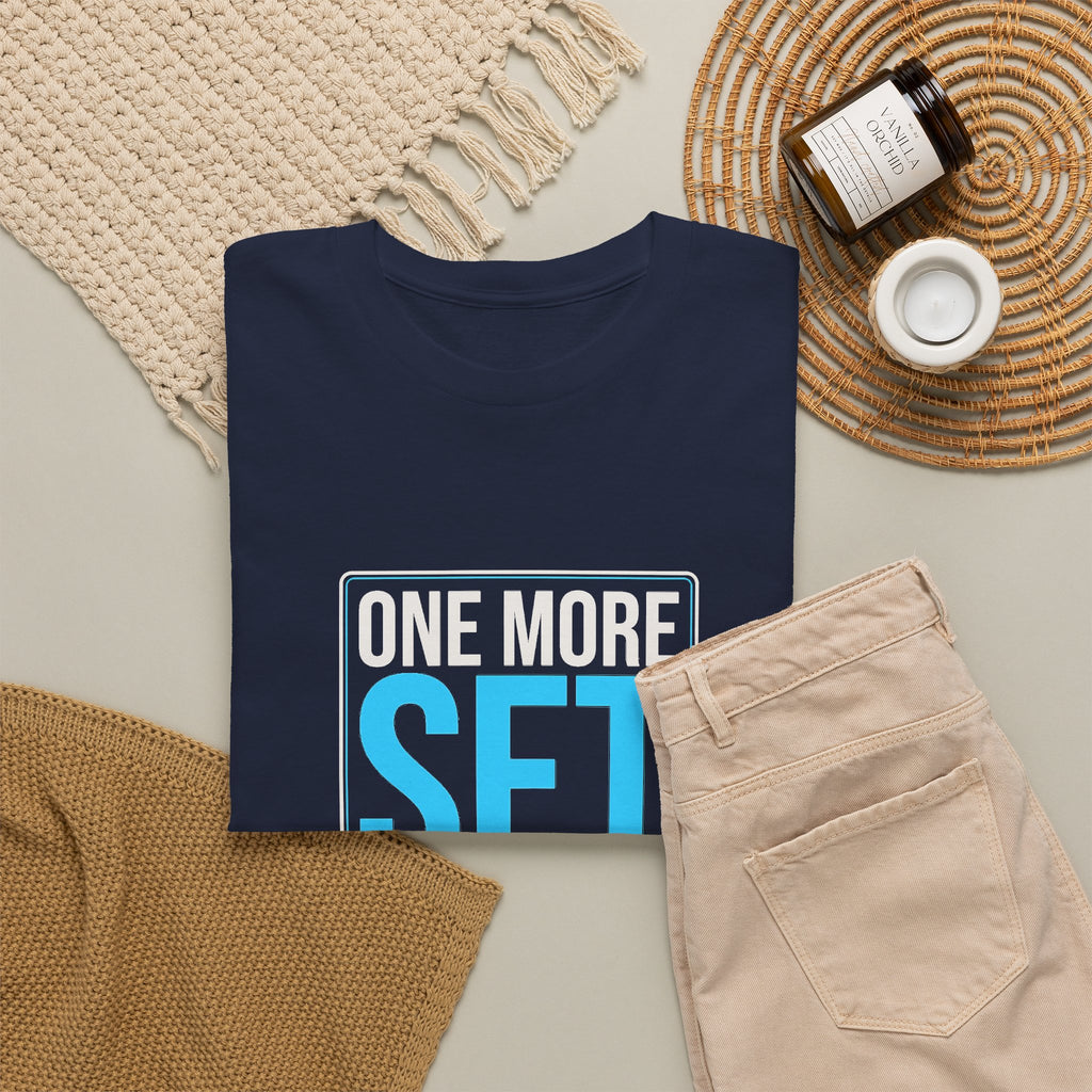 One More Set | Men's Graphic Gym T-Shirt