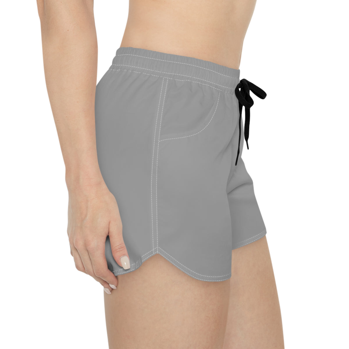 Women's Multipurpose Athletic Shorts with Pockets – Ash Gray