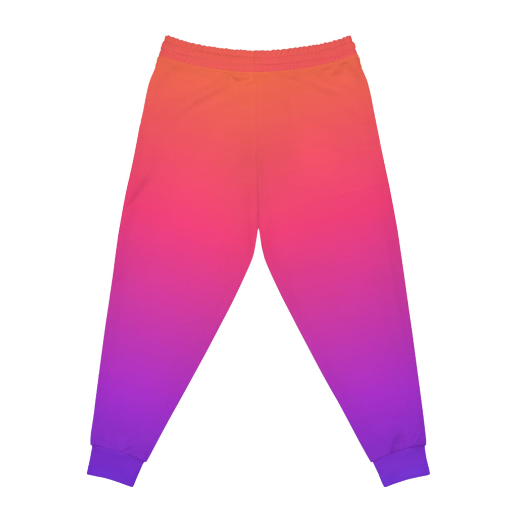 Women's Sunset Ombre Joggers – Colorful All-Over Print Athletic Jogger Pants