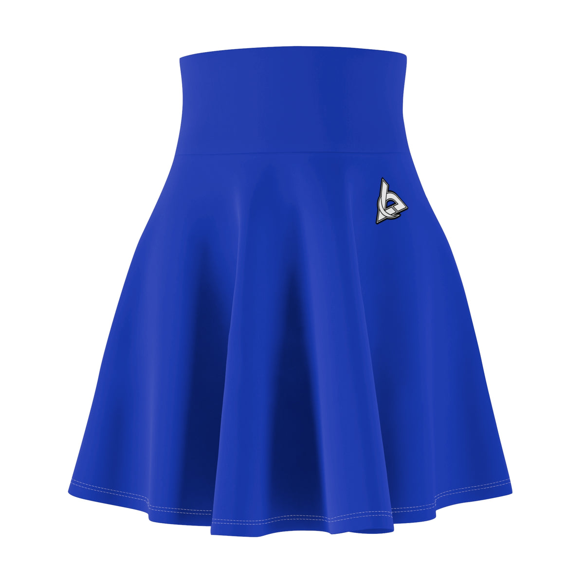 Vantacore Solid Royal Blue Women's Athletic Skater Skirt