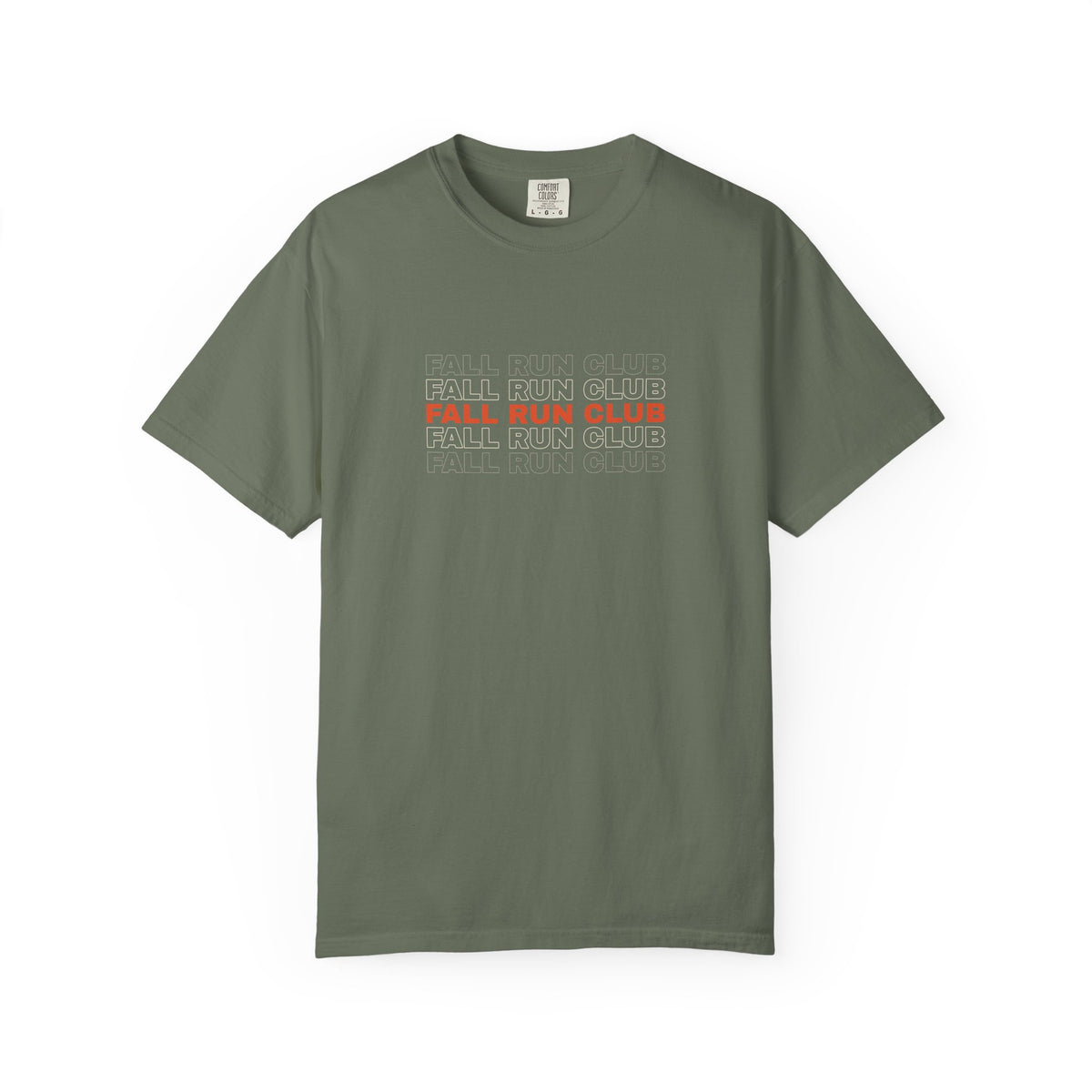Fall Run Club | Women's Garment-Dyed Graphic Tee