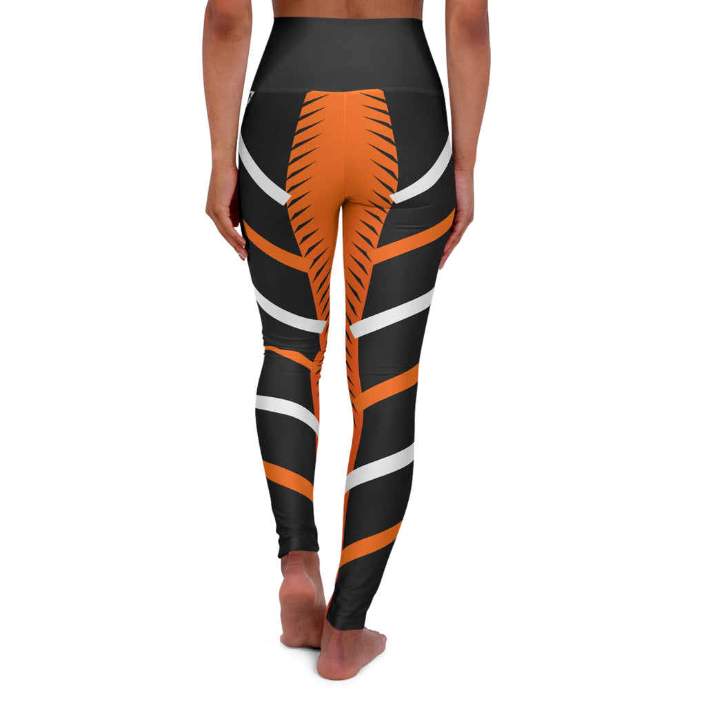 Inferno Strike High-Waisted Yoga Leggings