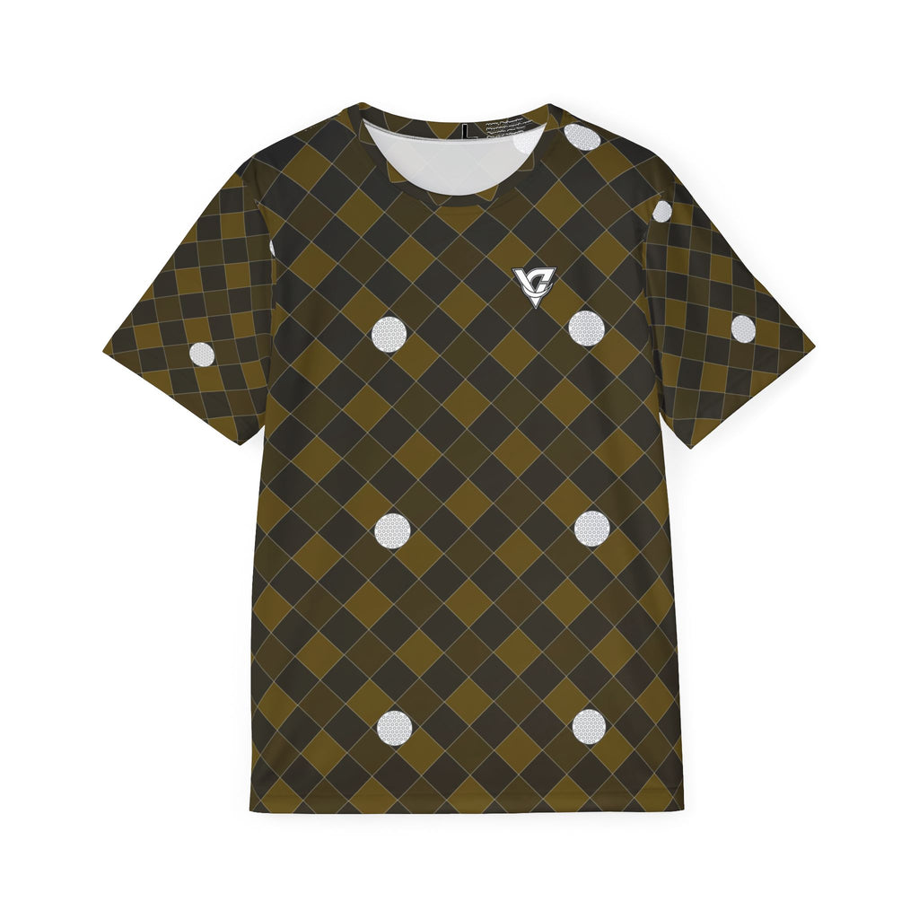 Golf Gold Rush Dimple Links Men's Sports Jersey