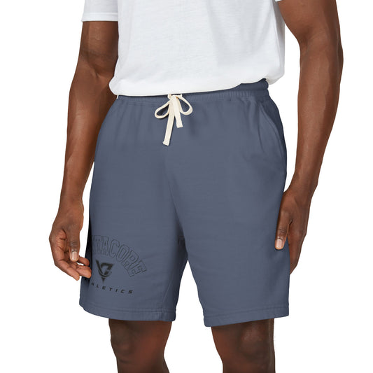 Vintagecore Athletic Sweat Shorts — Garment-Dyed Lightweight Fleece