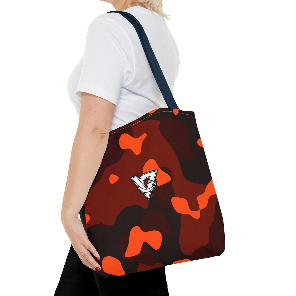 Ember Camo Tote Bag — All-Over Print Gym & Everyday Tote