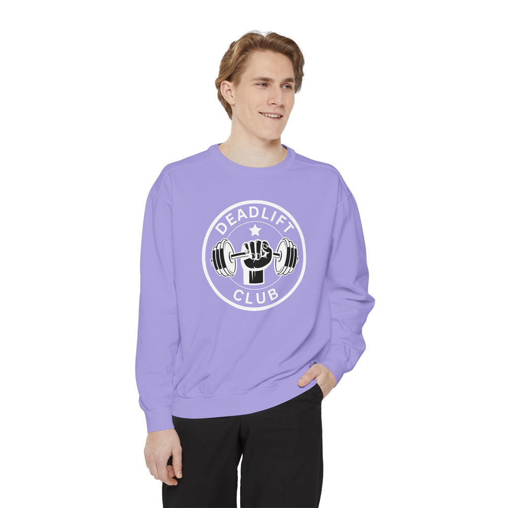 Deadlift Club Sweatshirt | Vintage Weightlifting Crewneck
