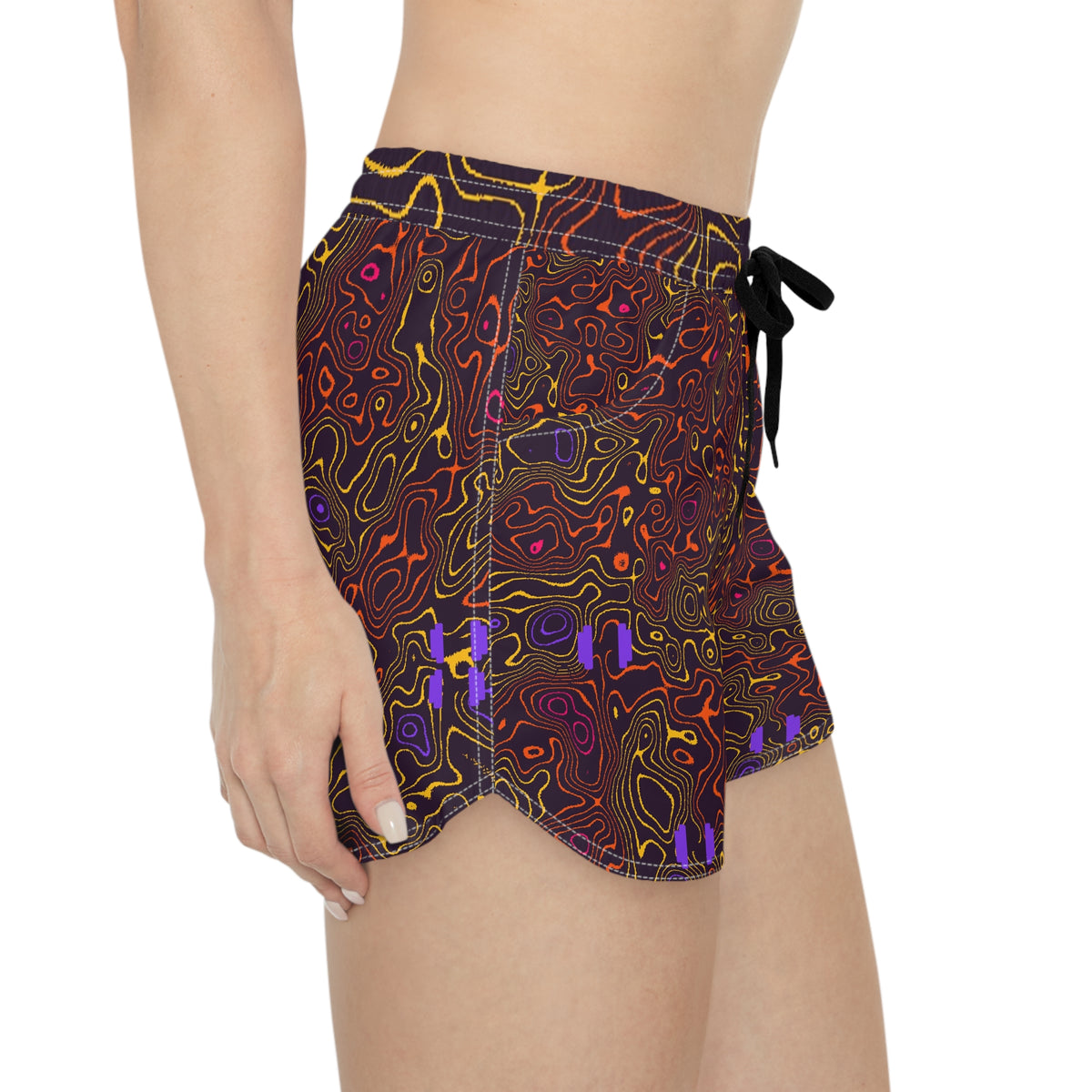 Training & Gym Berry Blast Topo Trail Women's Athletic Shorts with Pockets