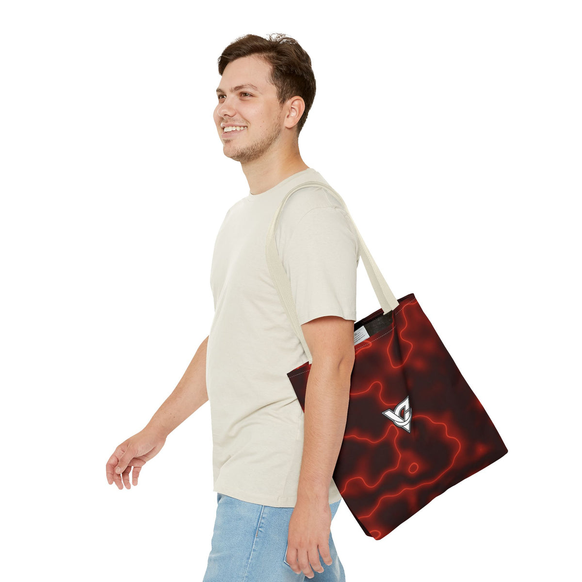 Maple Marble Tote Bag — All-Over Print Gym & Everyday Tote