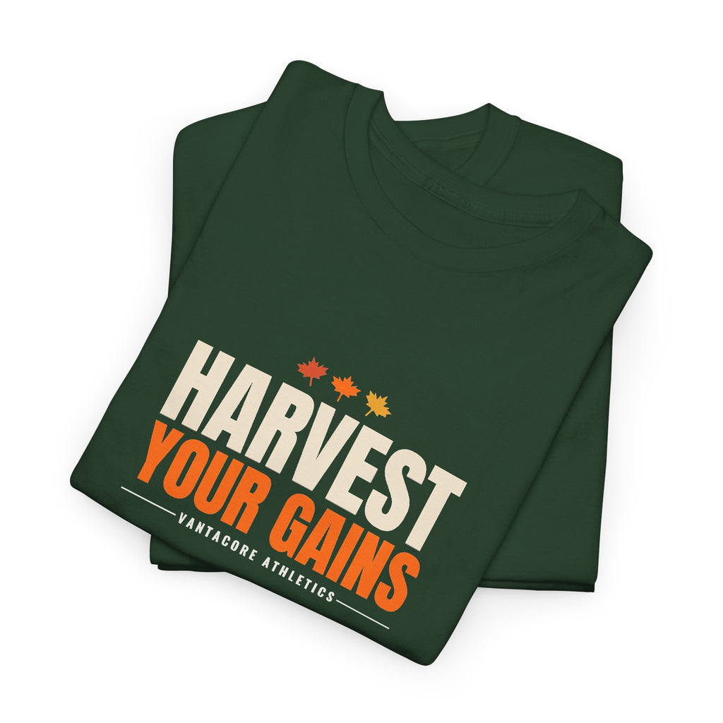 Harvest Your Gains | Men's Graphic Gym T-Shirt
