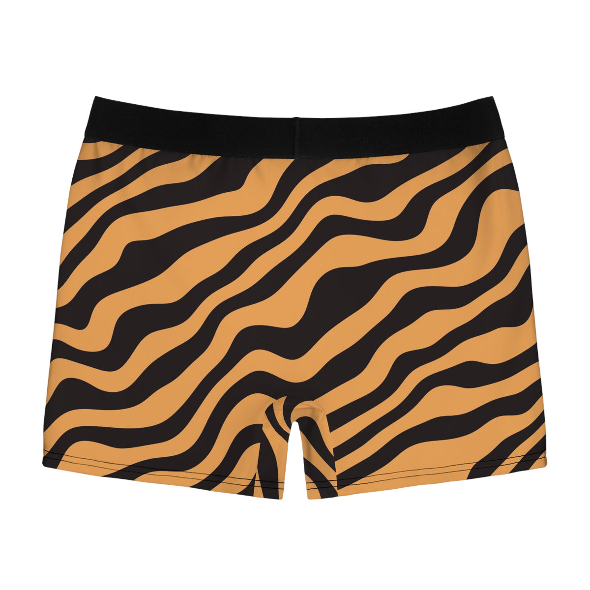 Spiced Wine Zebra Men's Boxer Briefs — Performance Underwear