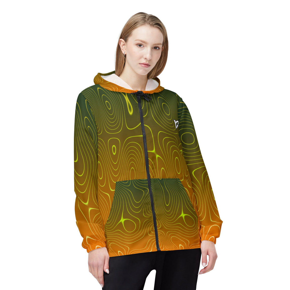 Citrus Topo Women's Windbreaker Jacket