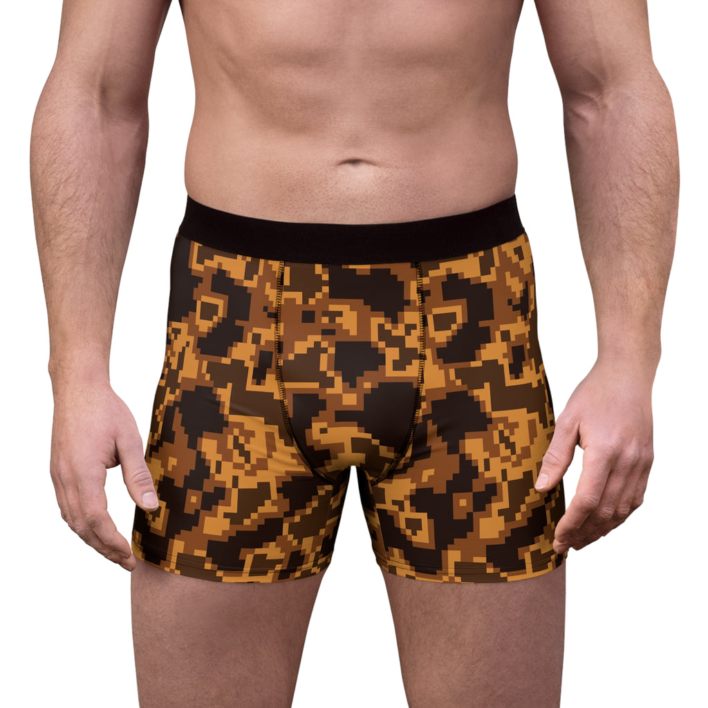 Cider Digital Camo Men's Boxer Briefs — Performance Underwear