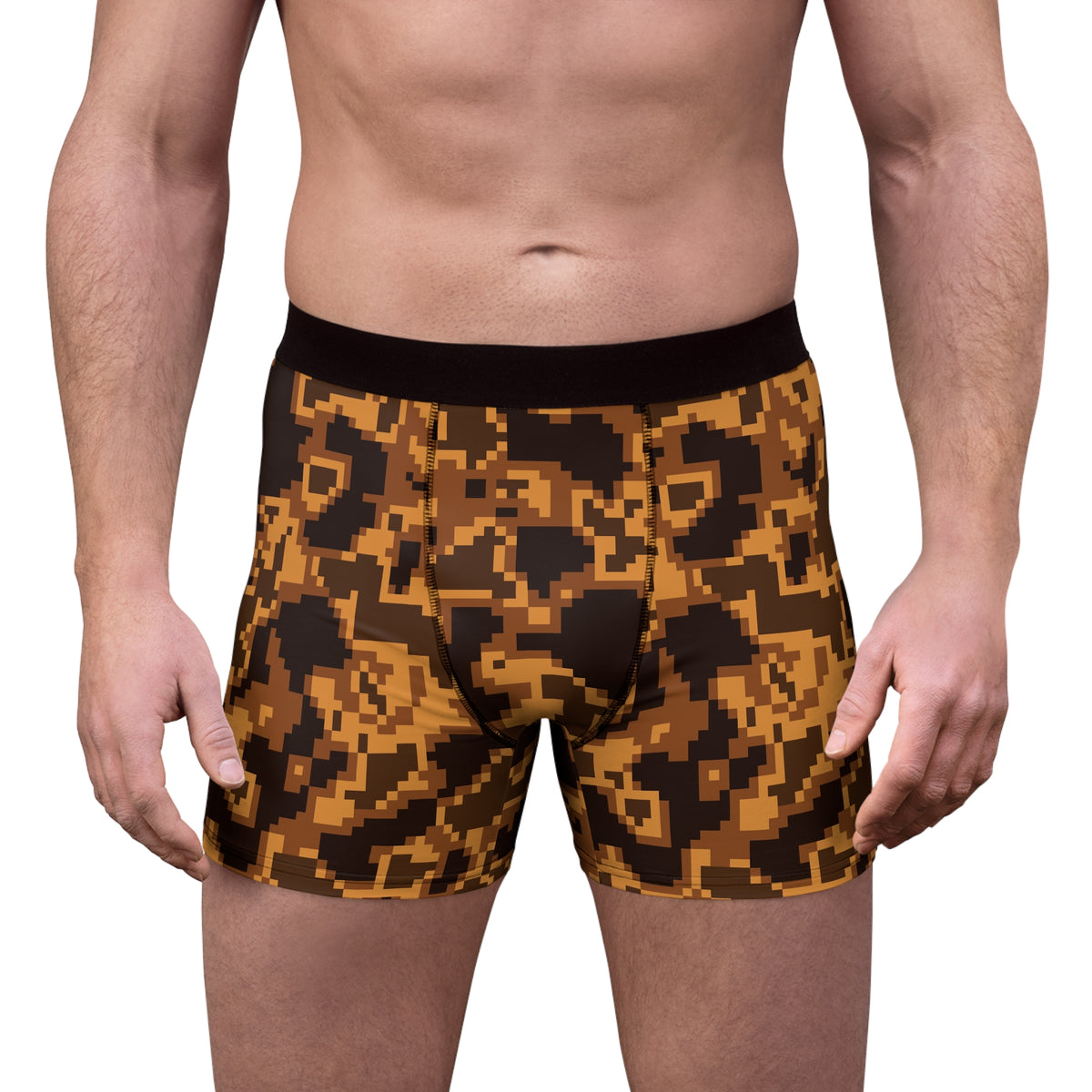 Cider Digital Camo Men's Boxer Briefs — Performance Underwear